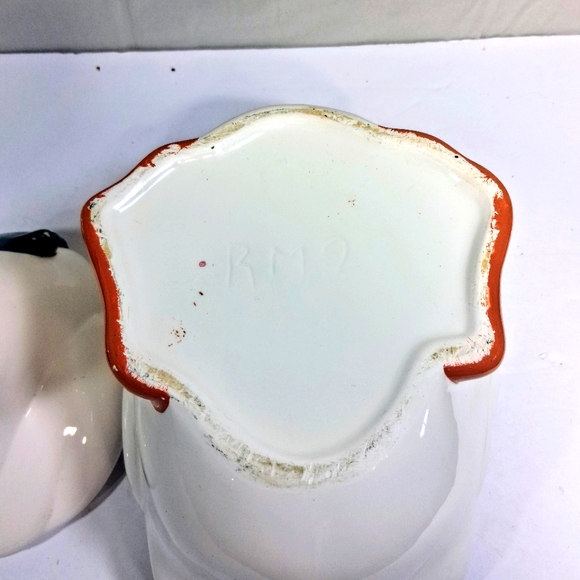 Vintage 1994 Tender Heart Porcelain and Ceramic Tedy Bear Decorative Cookie Jar - Picture 8 of 11